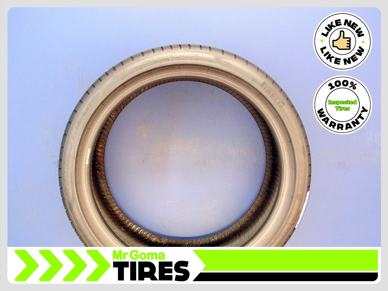 Used Pirelli P Zero TM PZ4 KS RFT RSC XL 225/40/19 — $165