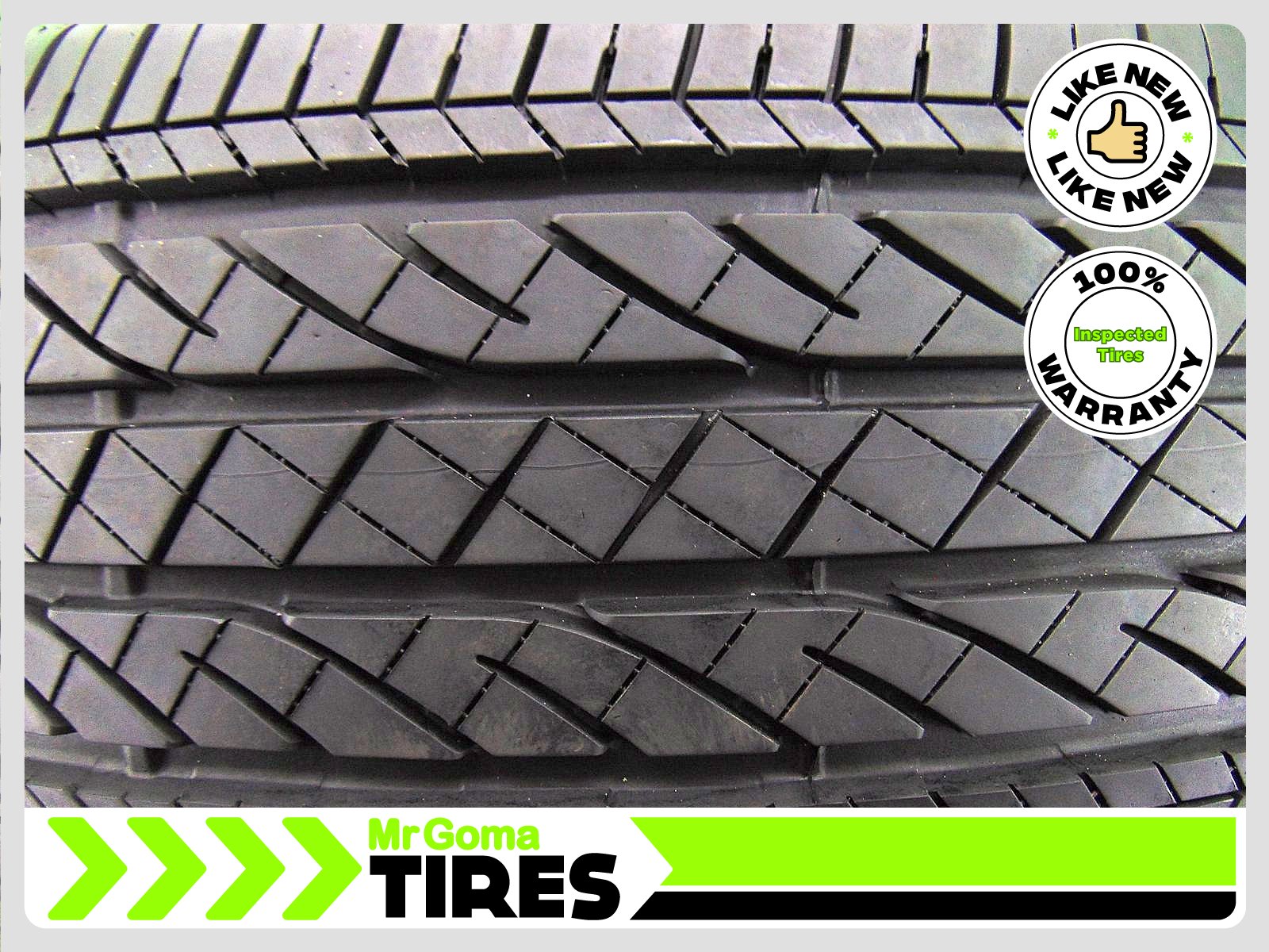 2 235/60R18 USED TIRES BRIDGESTONE TURANZA EL440 9.0/32 TREAD 103H